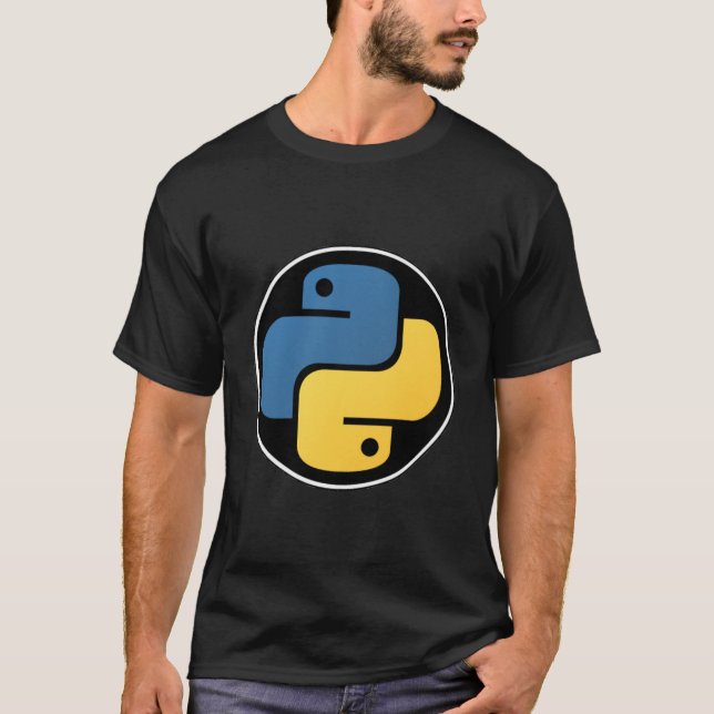 Camiseta Programação de Python (Frente)