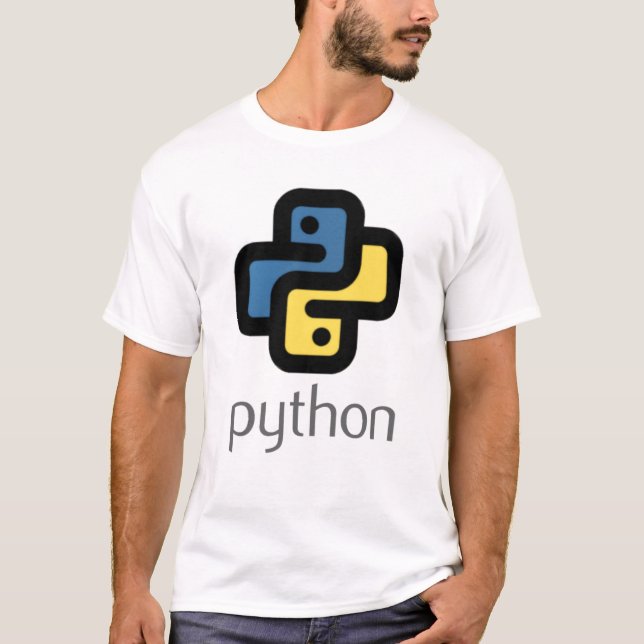 Camiseta Programação de Python (Frente)
