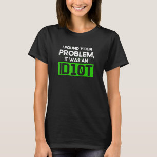 Camiseta Programação Idiota Sintaxe Programador Desenvolvim