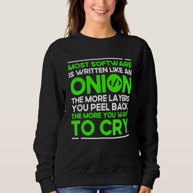 Camiseta Programação Onion Sintaxe Programador Desenvolvime (Frente)