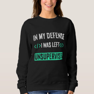 Camiseta Programador Coder Em Minha Defesa Eu Fui Deixado S
