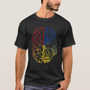Camiseta Programador Codificador Cérebro Programação Codifi