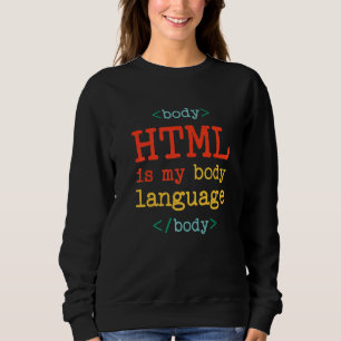 Camiseta Programador Codificador Computador HTML É Minha Li