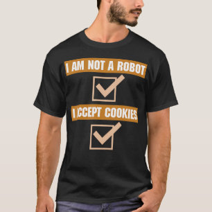 Camiseta Programador Codificador Computador NÃO Sou Um Robô