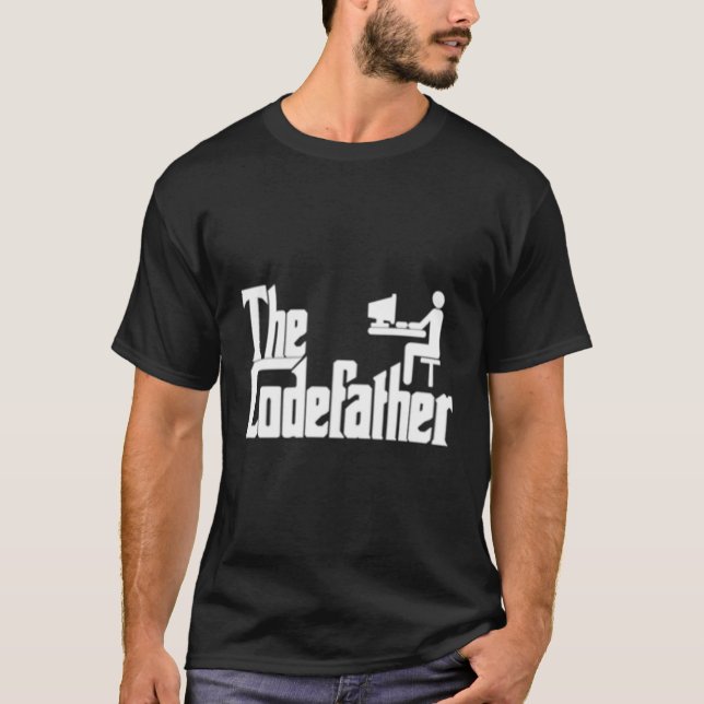 Camiseta Programador Codificando Hacker Codedad (Frente)