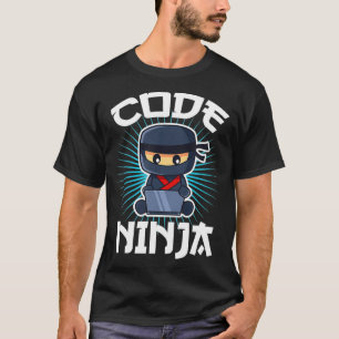 Camiseta Programador Código Ninja Coder Programação Comp