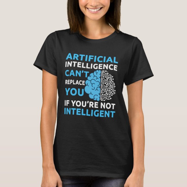 Camiseta Programador de Algoritmo de Inteligência Artificia (Frente)