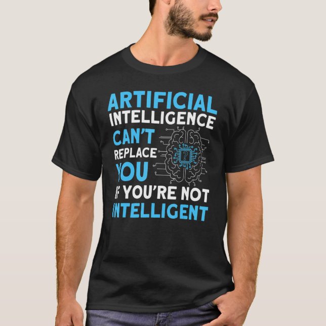 Camiseta Programador de Algoritmo de Inteligência Artificia (Frente)