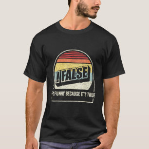 Camiseta Programador de Codificação de Programação Falsa da