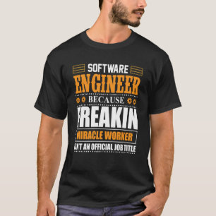 Camiseta Programador de codificador de Engenheiro de softwa