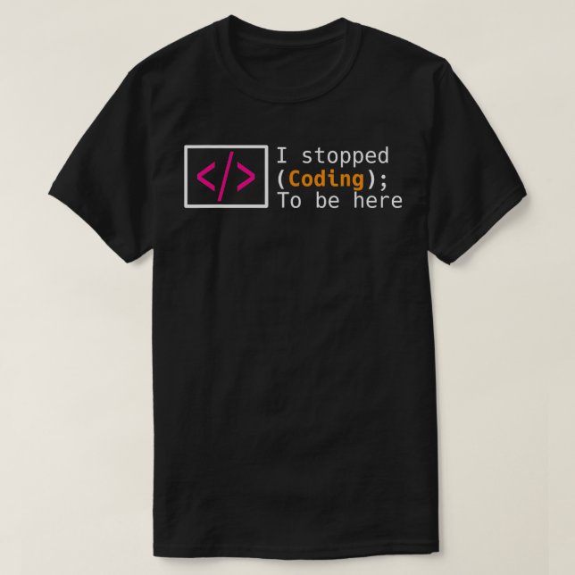 Camiseta Programador de computador e presente de codificaçã (Frente do Design)