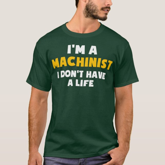 Camiseta Programador de Computador Engraçado CNC (Frente)