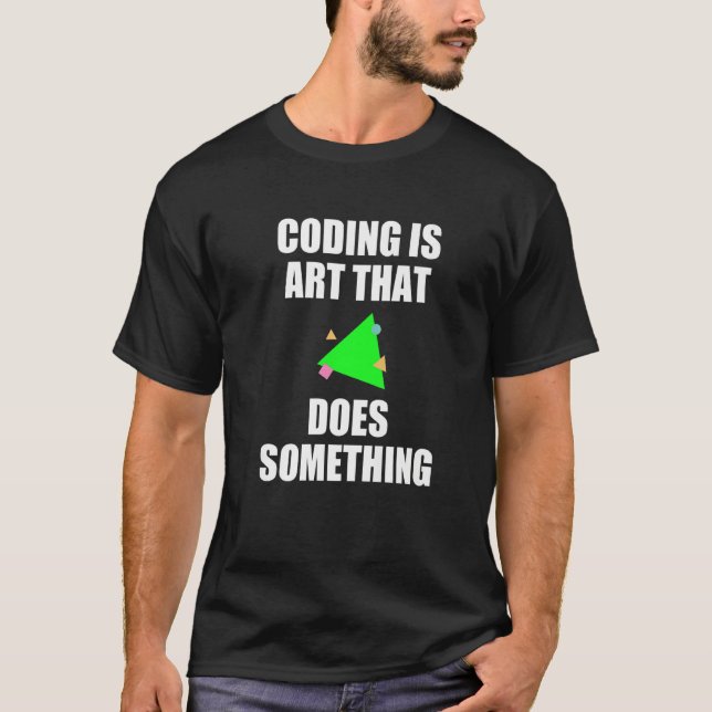 Camiseta Programador de Computador Programador Web Programa (Frente)