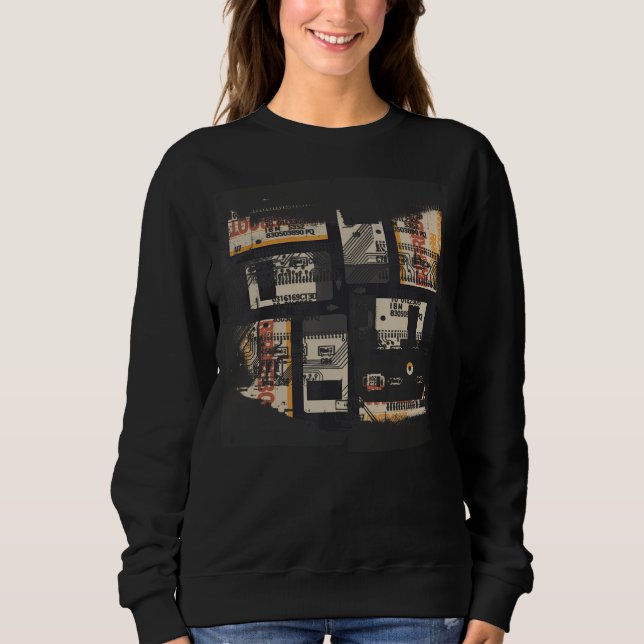 Camiseta Programador de Geek de Falha de Código Binário Ret (Frente)