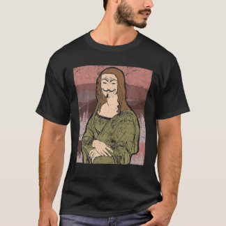 Camiseta Programador de Máscara de Hacker de Máscara Anônim