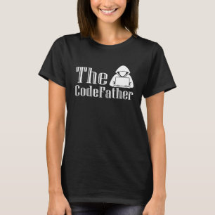 Camiseta Programador de Pai do Coder do Computador Pai Códi