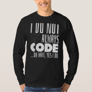 Camiseta Programador Dizendo Codificador Código do Codifica