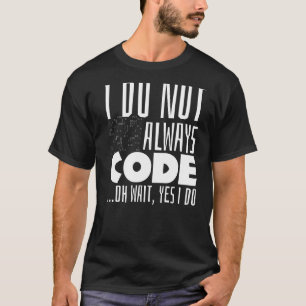 Camiseta Programador Dizendo Codificador Código do Codifica