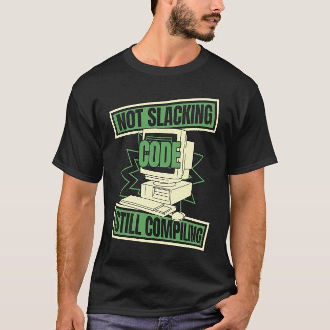 Camiseta Programador Faltando Programador Coder C (Frente)