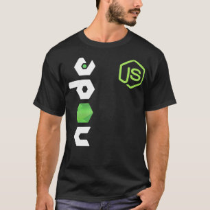 Camiseta Programador JavaScript Nó JS tee Desenvolvedores