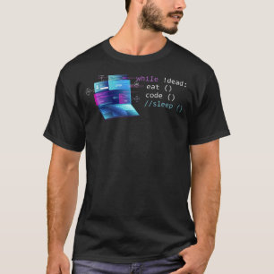 Camiseta Programador Python de Ciência Computacional Comer