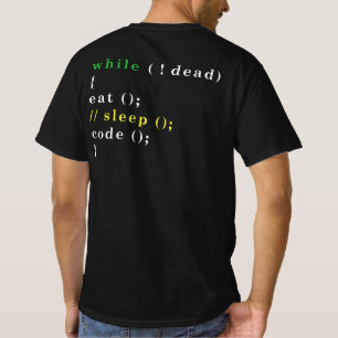 Camiseta Programador Python de Ciência Computacional Comer 