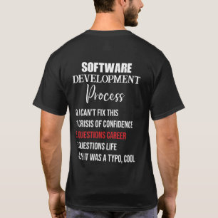 Camiseta Programador Python de Processo de Desenvolvimento 