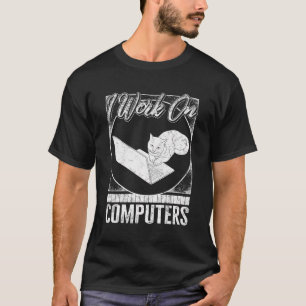 Camiseta Programador Trabalha Em Computadores Codificando C