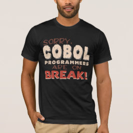 Camiseta Programadores De Cobol Em Break