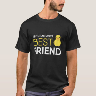 Camiseta Programadores de Depuração de Pato de Borracha Mel