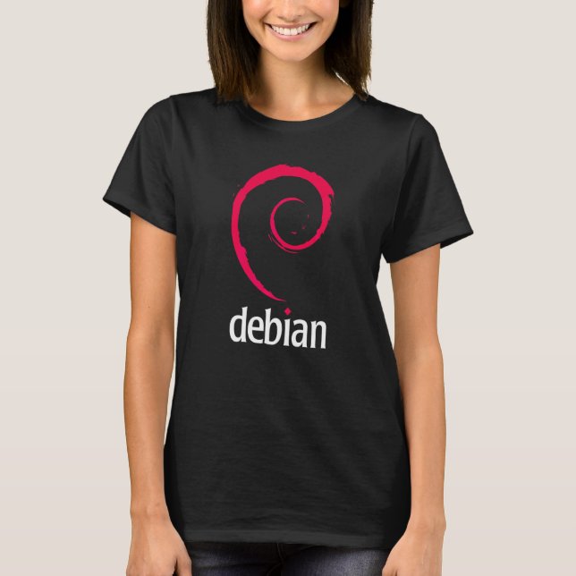 Camiseta Programadores Desenvolvedores de Software Debian L (Frente)