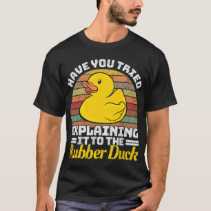 Camiseta Programando Debuggi do desenvolvedor de software c