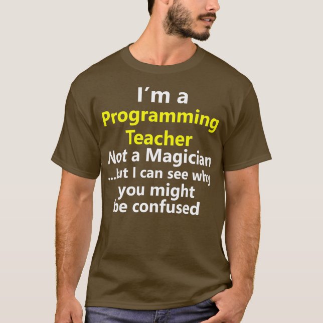 Camiseta Programando Escola de Emprego de Professores Codif (Frente)