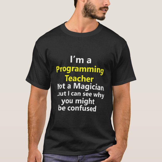 Camiseta Programando Escola De Emprego De Professores Codif (Frente)