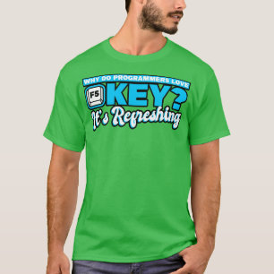 Camiseta Programando Por Que Os Programadores Amar A Chave