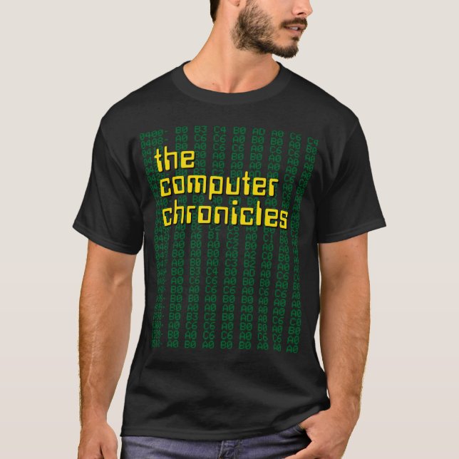 Camiseta Programas de Crônicas do Computador (Frente)