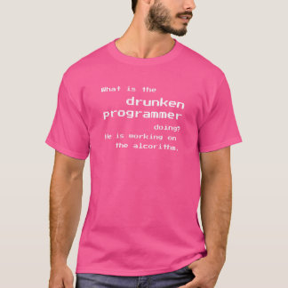 Camiseta Programmer Coder Software Developer Engenheiro Alg