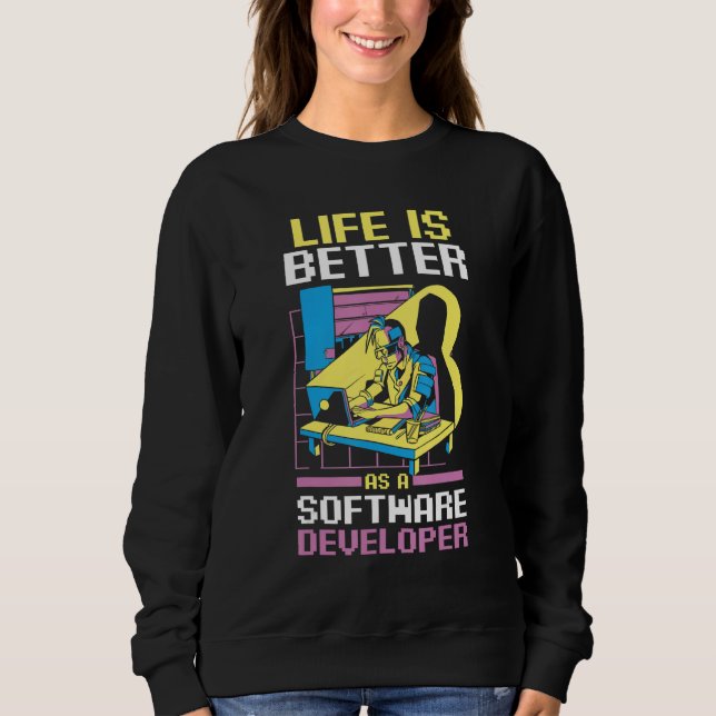 Camiseta Programmer Coding  As A Software Developer (Frente)