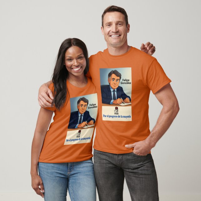 Camiseta Progreso con el PSOE (Unissex)