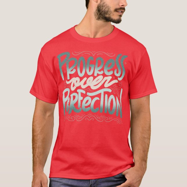 Camiseta Progress Over Perfection by Tobe Fonseca (Frente)