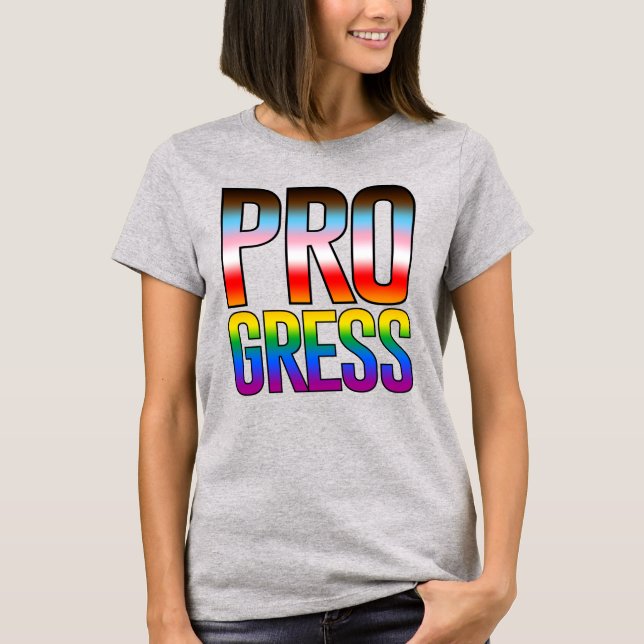 Camiseta Progress Pride (Frente)