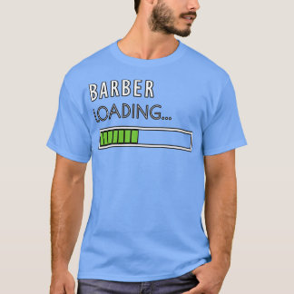 Camiseta Progresso do Bar de Carregamento de Barber T