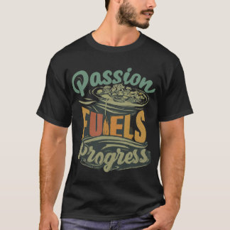 Camiseta Progresso do Combustível de Paixão