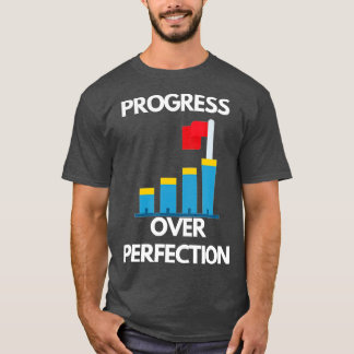 Camiseta Progresso Em Relação Ao Professor Motivacional (76