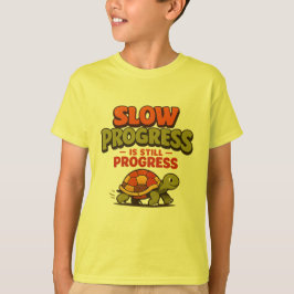 Camiseta Progresso Lento Ainda é Progresso Motivação Tartar