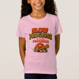 Camiseta Progresso Lento Ainda é Progresso Motivação Tartar