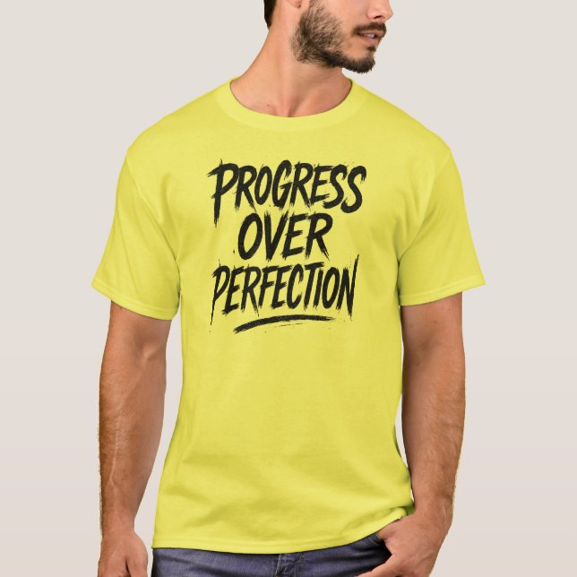 Camiseta Progresso na Perfeição 4 (Frente)