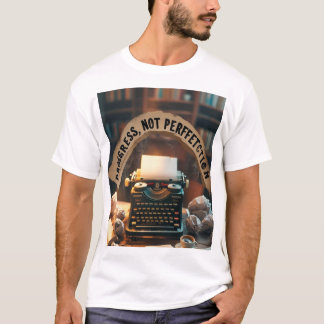 Camiseta Progresso, não perfeição