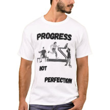 Progresso Não Perfeição - Tee Motivacional