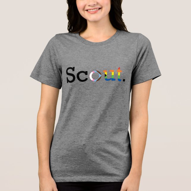 Camiseta Progresso Orgulho "ScOUT" (Frente)